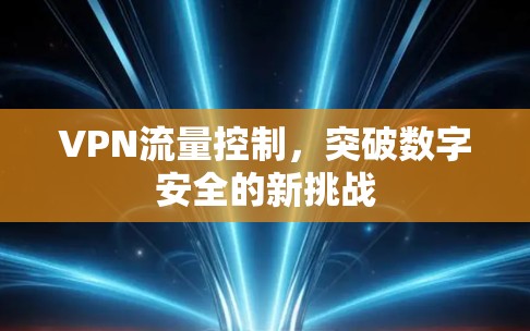 VPN流量控制，突破数字安全的新挑战