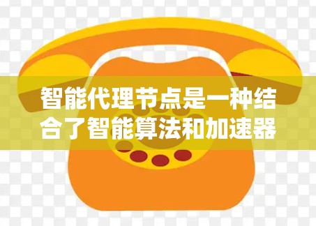 智能代理节点是一种结合了智能算法和加速器芯片的系统，旨在提高计算效率和处理复杂任务。以下是对该概念的详细总结和扩展
