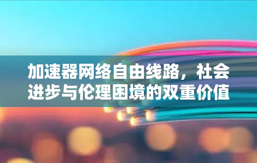 加速器网络自由线路，社会进步与伦理困境的双重价值
