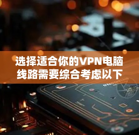选择适合你的VPN电脑线路需要综合考虑以下几个方面