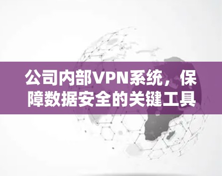 公司内部VPN系统，保障数据安全的关键工具