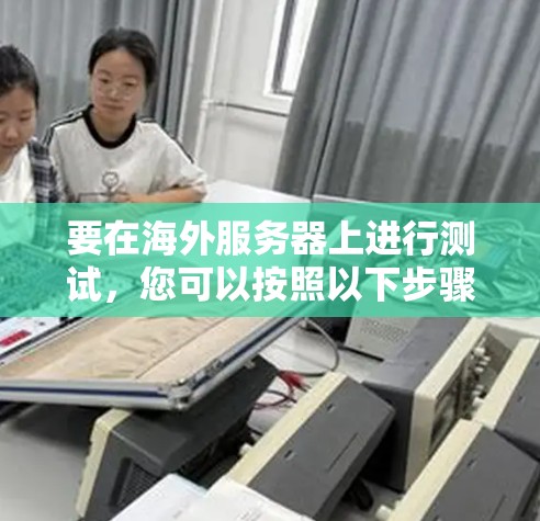要在海外服务器上进行测试，您可以按照以下步骤进行