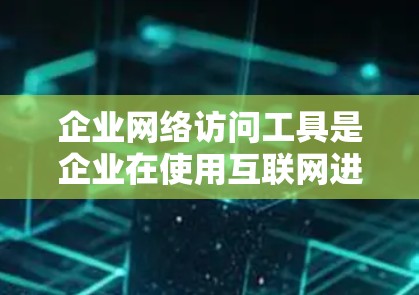企业网络访问工具是企业在使用互联网进行业务活动时使用的设备和软件，主要包括以下几类