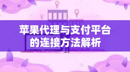 苹果代理与支付平台的连接方法解析