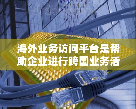 海外业务访问平台是帮助企业进行跨国业务活动的重要工具，能够支持远程办公、数据分析和实时会议等多方面功能。以下是对这些平台的详细总结
