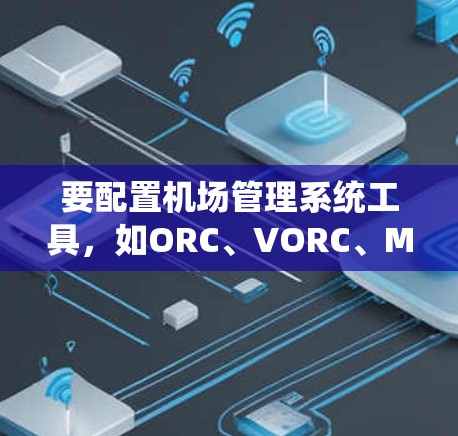 要配置机场管理系统工具，如ORC、VORC、MORC、CAPTCH和ELM，可以按照以下步骤进行