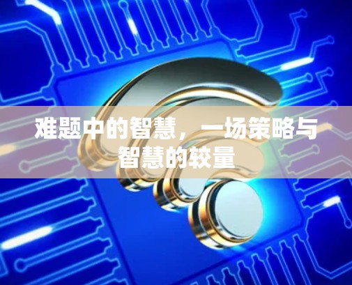 难题中的智慧，一场策略与智慧的较量