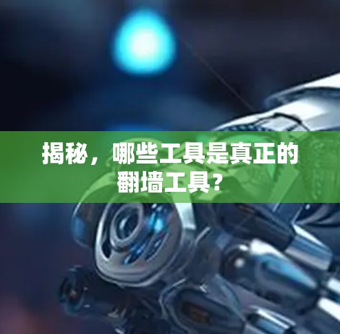 揭秘，哪些工具是真正的翻墙工具？