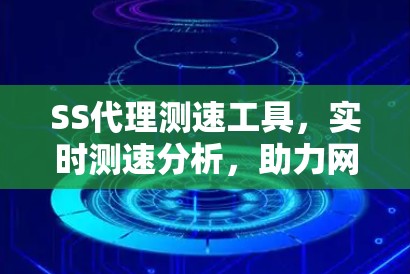 SS代理测速工具，实时测速分析，助力网络设备性能优化