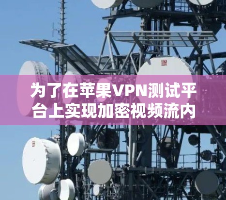 为了在苹果VPN测试平台上实现加密视频流内容，以下是一些关键步骤和建议