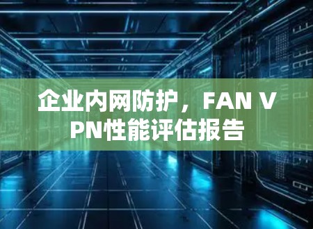 企业内网防护，FAN VPN性能评估报告