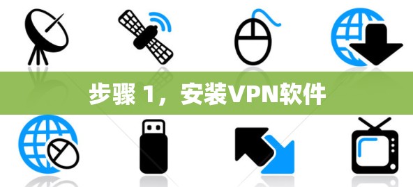 步骤 1，安装VPN软件