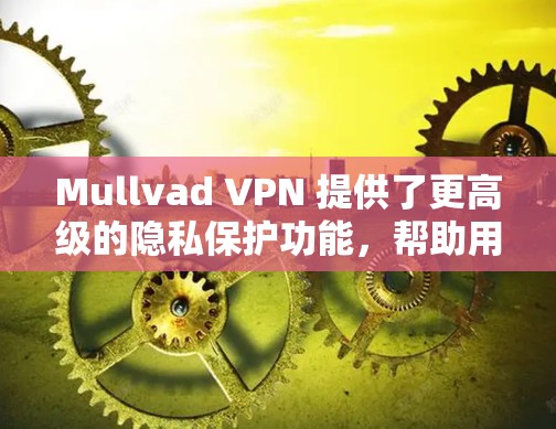 Mullvad VPN 提供了更高级的隐私保护功能，帮助用户更安全地连接外部网络。以下是其主要隐私功能的总结