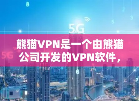 熊猫VPN是一个由熊猫公司开发的VPN软件，主要是针对电脑用户设计的。以下是关于熊猫VPN的计算机版本和相关信息