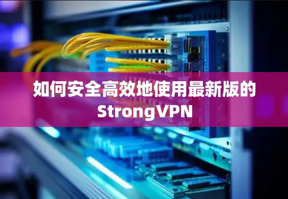 如何安全高效地使用最新版的StrongVPN