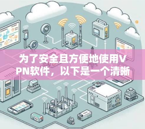 为了安全且方便地使用VPN软件，以下是一个清晰的步骤指南