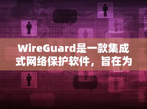 WireGuard是一款集成式网络保护软件，旨在为用户提供全面的安全防护。以下是对它的使用说明