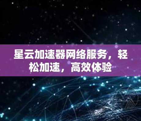 星云加速器网络服务，轻松加速，高效体验