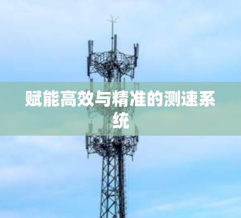 赋能高效与精准的测速系统
