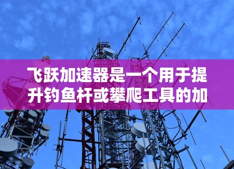 飞跃加速器是一个用于提升钓鱼杆或攀爬工具的加速器，通常用于增加钓鱼杆或攀爬工具的使用速度。如果在使用飞跃加速器时需要稳定梯子，可以参考以下步骤