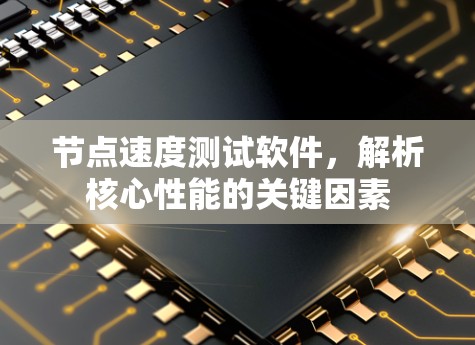 节点速度测试软件，解析核心性能的关键因素