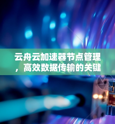 云舟云加速器节点管理，高效数据传输的关键