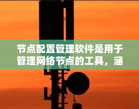 节点配置管理软件是用于管理网络节点的工具，涵盖从简单的网络配置到复杂的网络管理功能。以下是一些常用的节点配置管理软件及其特点