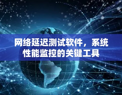 网络延迟测试软件，系统性能监控的关键工具