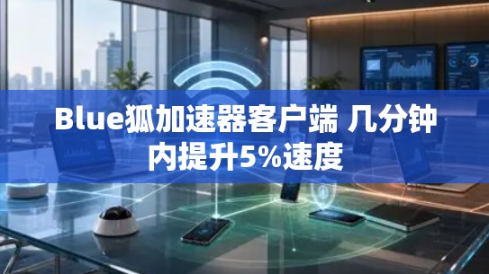 Blue狐加速器客户端 几分钟内提升5%速度