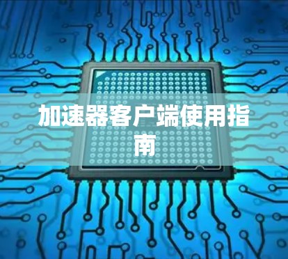 加速器客户端使用指南