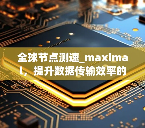全球节点测速_maximal，提升数据传输效率的全球解决方案