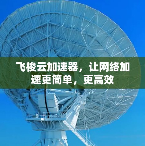 飞梭云加速器，让网络加速更简单，更高效