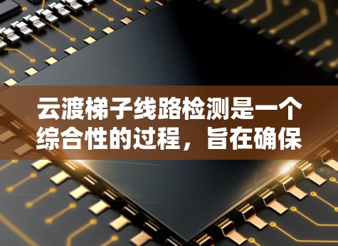 云渡梯子线路检测是一个综合性的过程，旨在确保电力线路的安全和稳定运行。以下是对该过程的分步解释