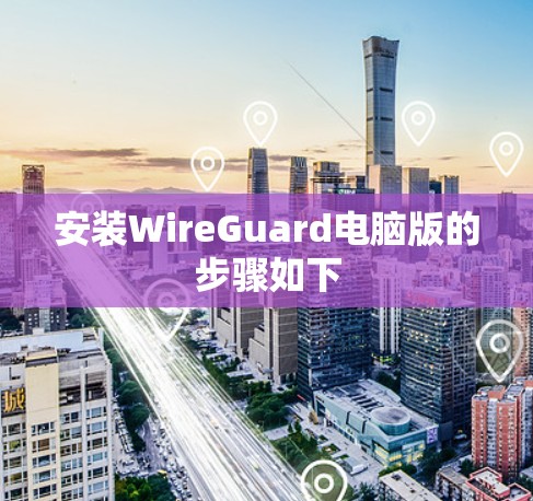 安装WireGuard电脑版的步骤如下