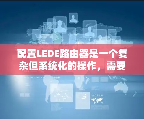 配置LEDE路由器是一个复杂但系统化的操作，需要遵循以下步骤来完成。以下是一个清晰的步骤指南，帮助您完成LEDE路由器的配置