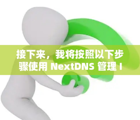 接下来，我将按照以下步骤使用 NextDNS 管理 IP 和 DNS
