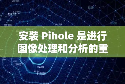 安装 Pihole 是进行图像处理和分析的重要步骤。以下是详细的安装教程