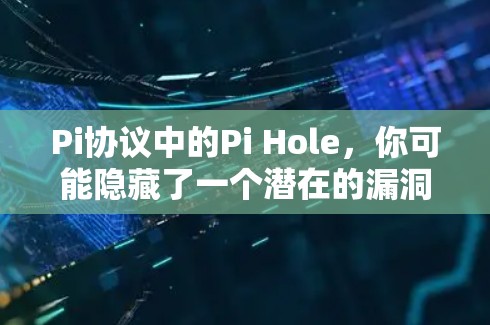 Pi协议中的Pi Hole，你可能隐藏了一个潜在的漏洞
