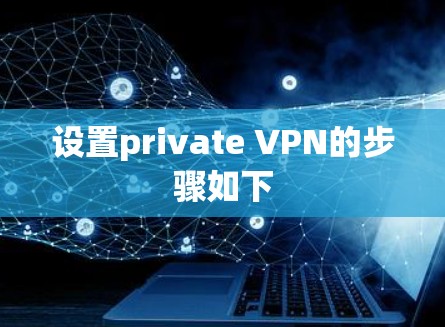 设置private VPN的步骤如下