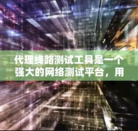 代理线路测试工具是一个强大的网络测试平台，用于评估代理线路的性能。以下是对这些工具的详细介绍