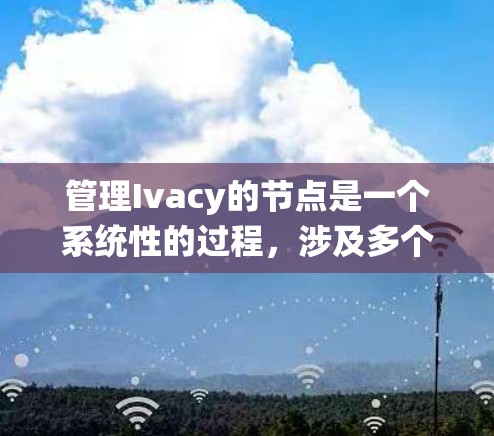 管理Ivacy的节点是一个系统性的过程，涉及多个步骤和步骤的执行。以下是详细的指南，帮助你系统地管理Ivacy节点