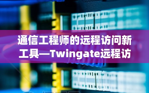 通信工程师的远程访问新工具—Twingate远程访问