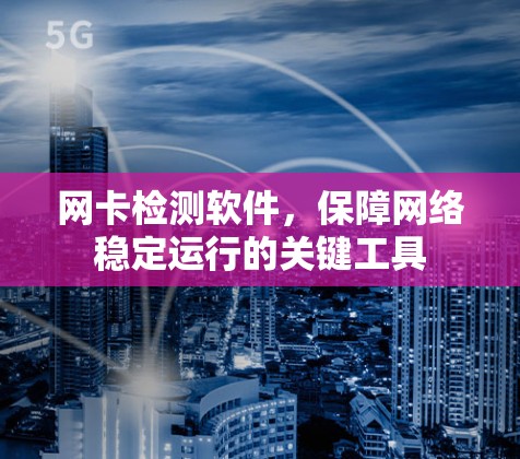 网卡检测软件，保障网络稳定运行的关键工具